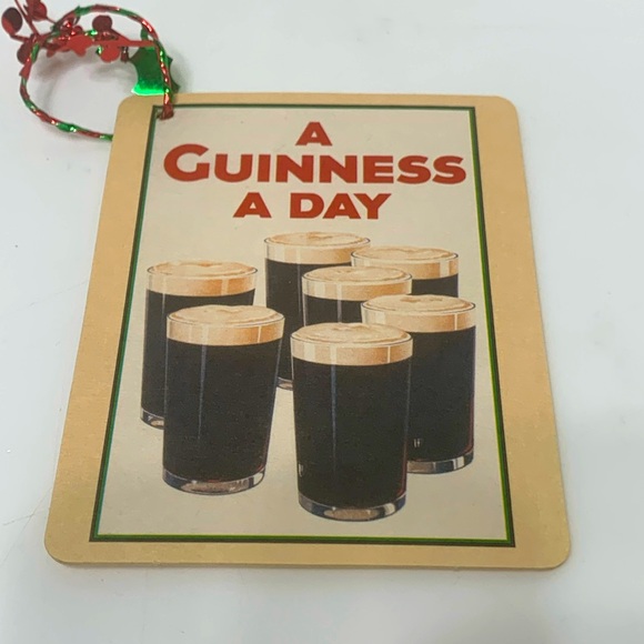GUINNESS coaster ornaments #3 - Picture 2 of 9